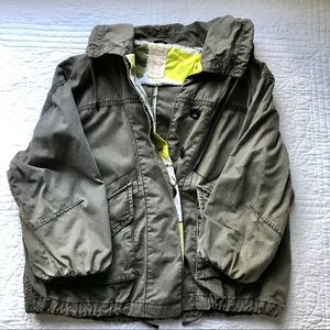 Free People Cropped Oversized Jacket